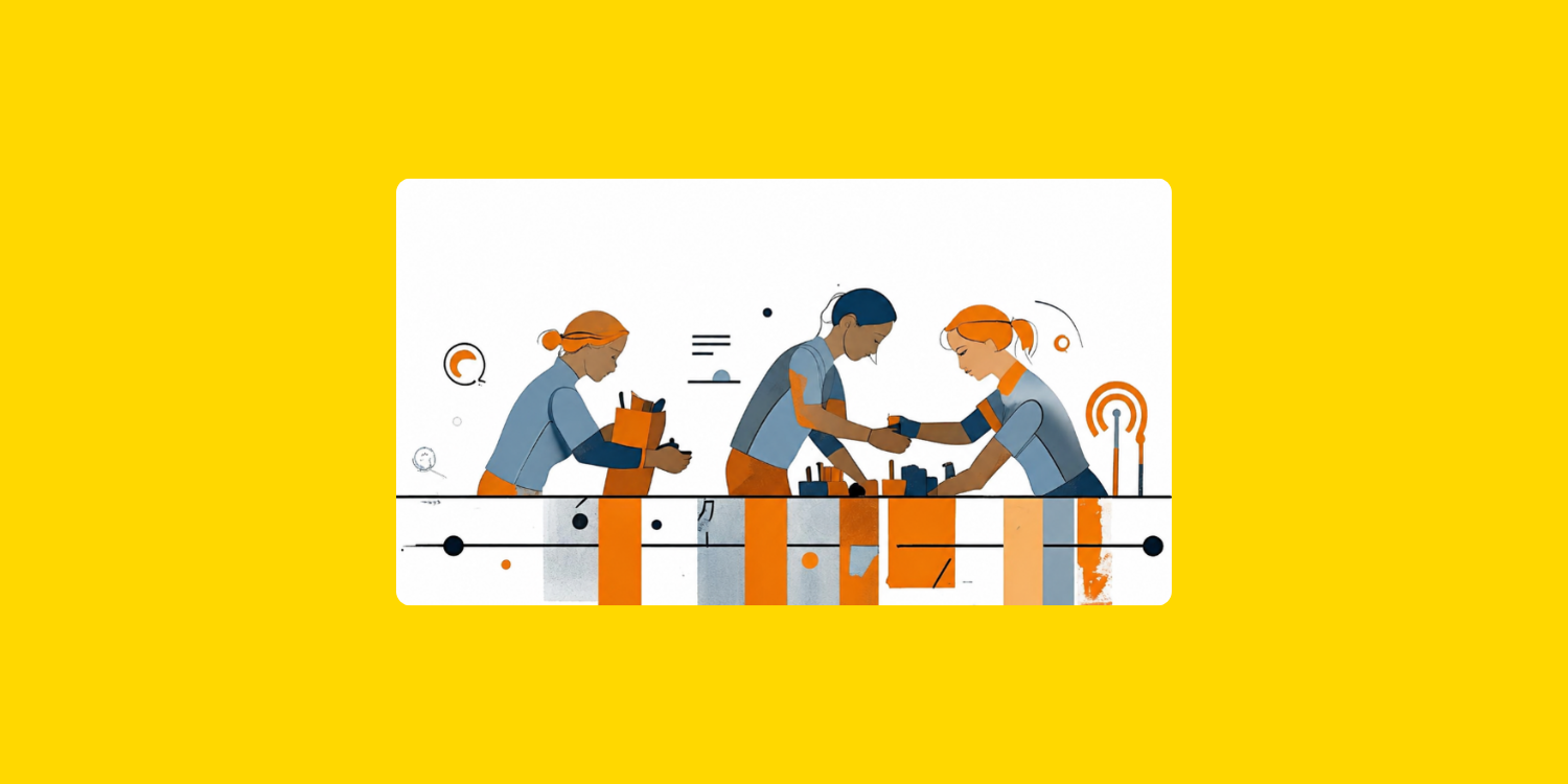 Illustration de plusieurs bénévoles collaborant autour d’un projet, symbolisant l’engagement associatif et le bénévolat en France.